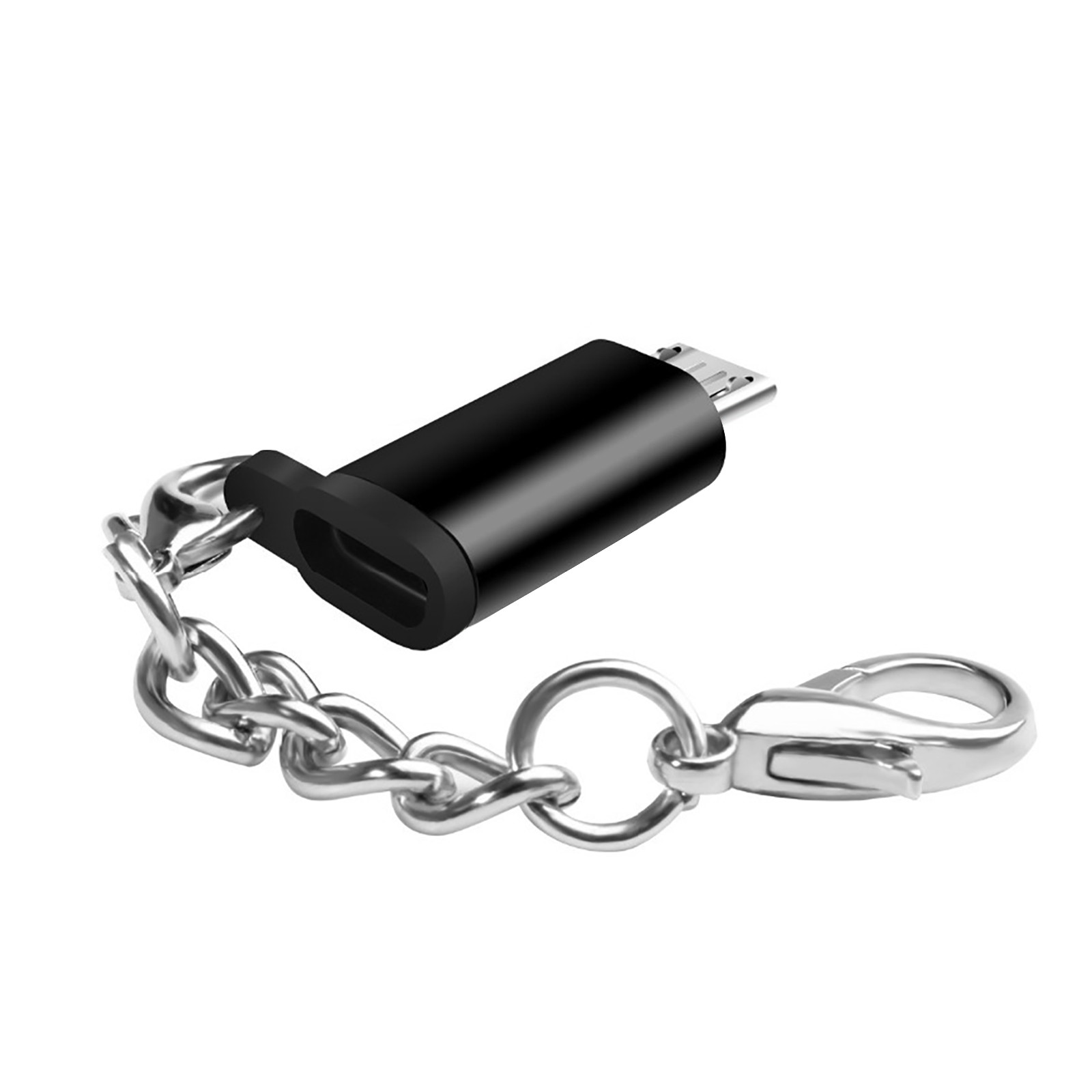 thumbnail image 2 of Adaptador USB C a Micro USB Tipo C Hembra a Micro USB Macho Conector de carga Suppert Datos Sincronización Cargador Convertidor de energía Puerto de carga, 2 of 2